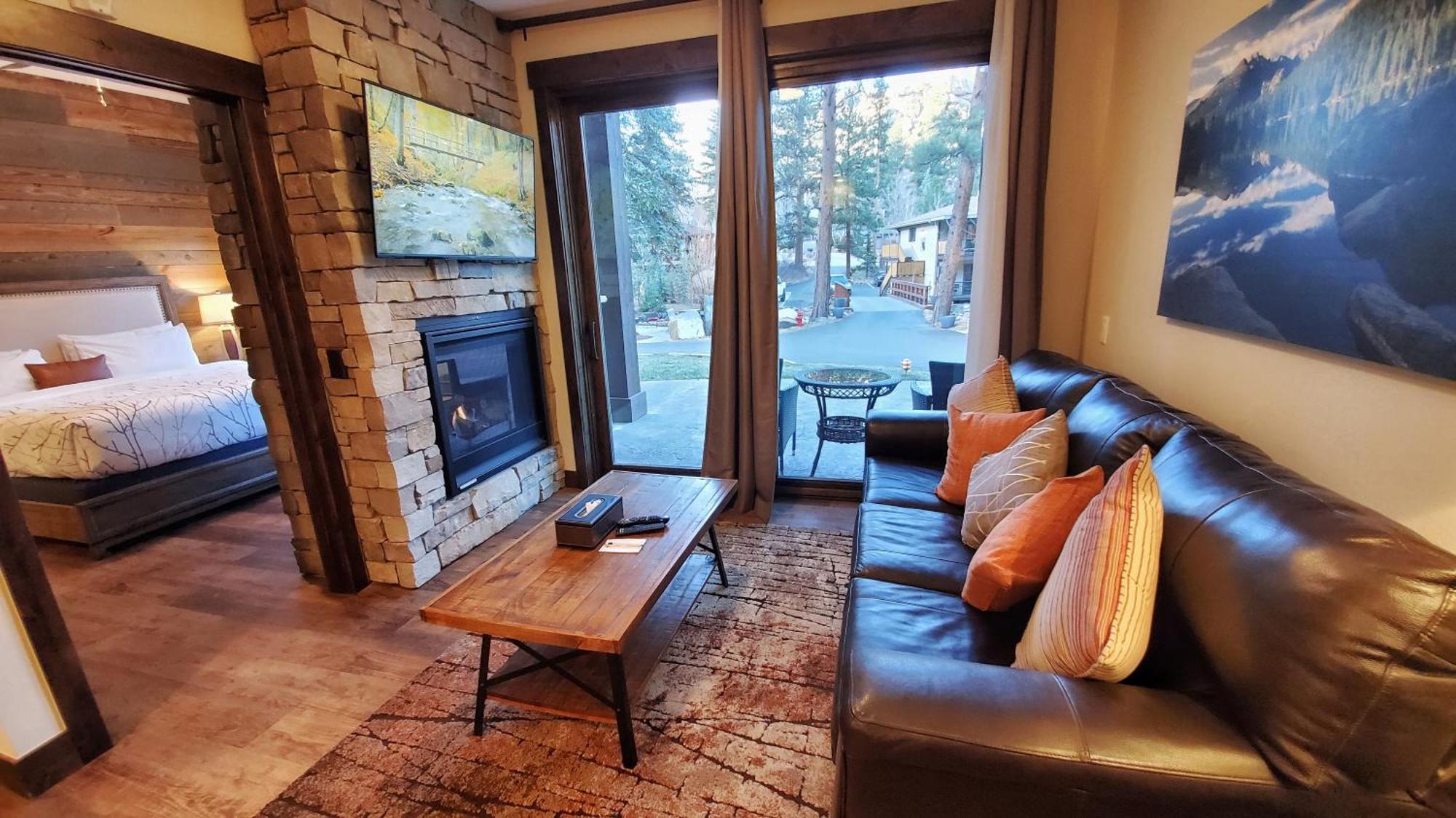 The Inn On Fall River & Fall River Cabins Estes Park Oda fotoğraf
